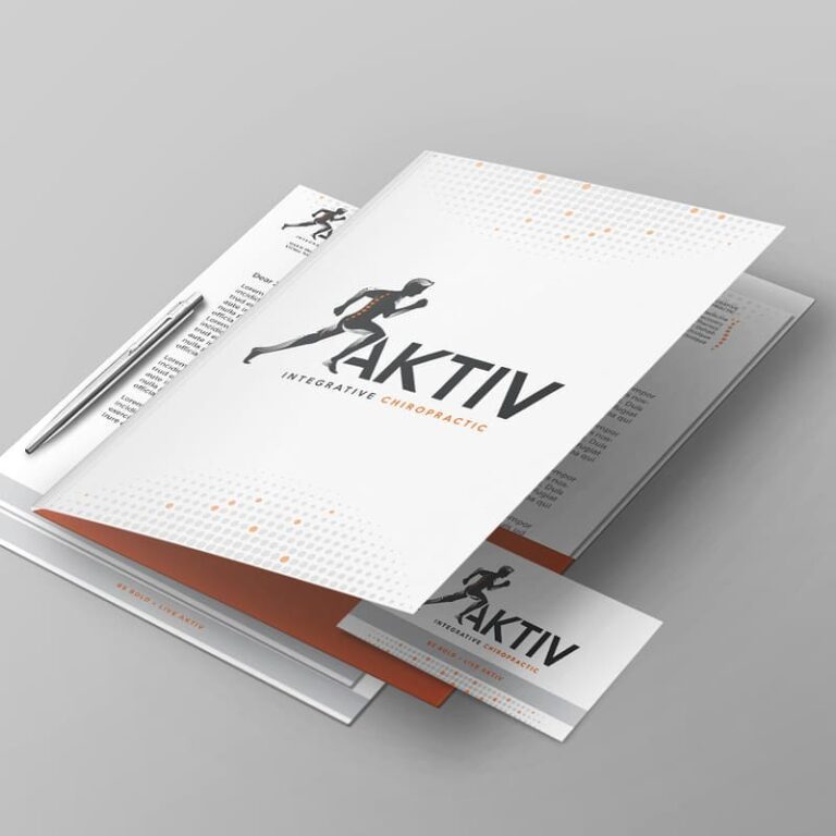 Logo and Stationery Design for Project Aktiv Chiropractic