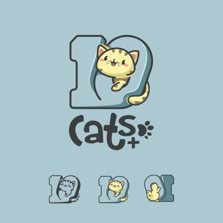 Kawaii Cat Logo: Where Cuteness Meets Numerical Charm