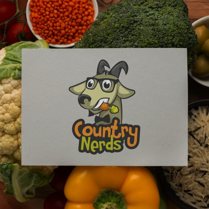 Mascot logo design done for a farming and country life blog